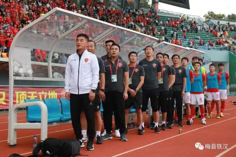 中甲第十轮梅县铁汉与大秦之水,足球有时候就是这么的残酷和现实