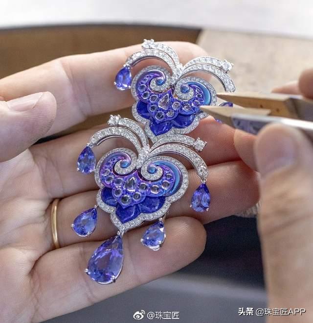 坦桑石首饰排行榜,大牌坦桑石珠宝