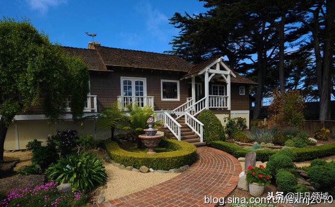 加州卡梅尔小镇,加州卡梅尔海景别墅