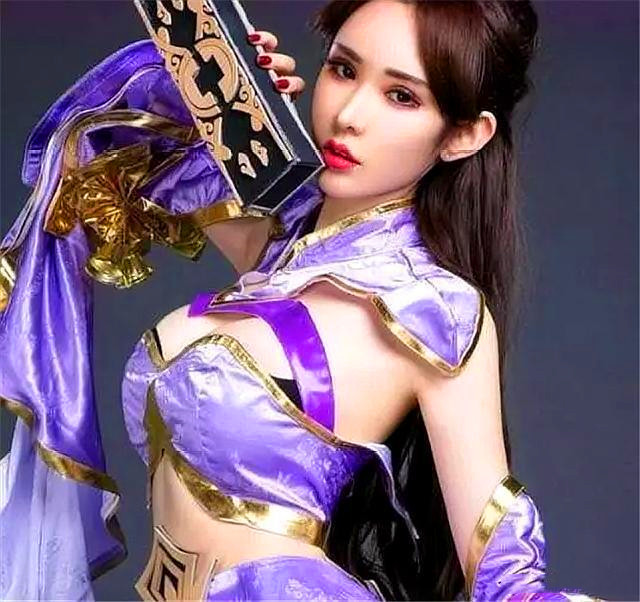 王者cos露娜一生所爱,露娜cos一生所爱奶茶妹