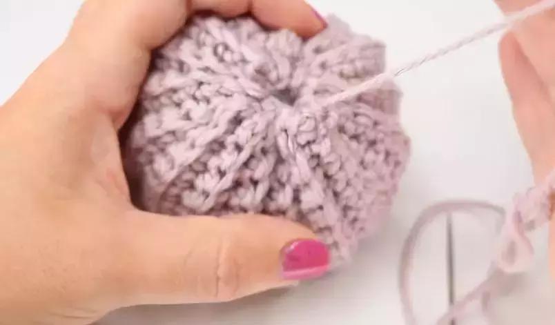 南瓜钩织法图文教程,南瓜的钩织全教程