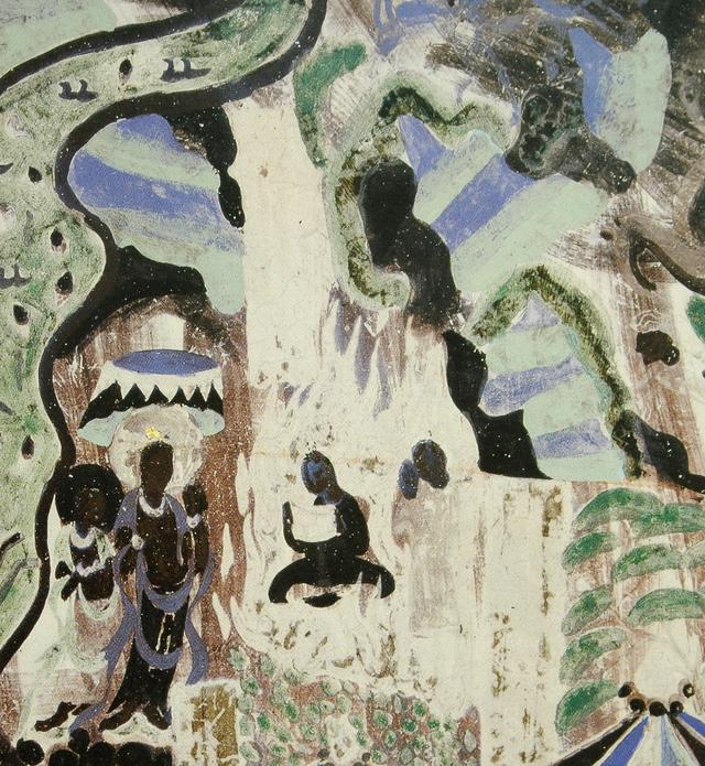 敦煌壁画320窟赏析,敦煌莫高窟420窟壁画