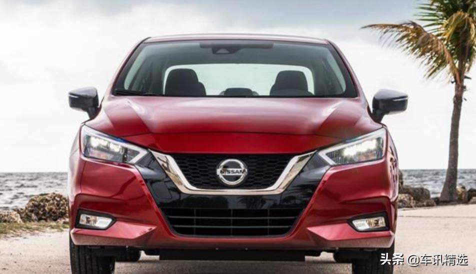 日产阳光新旧款前脸图片,最新款全新日产阳光