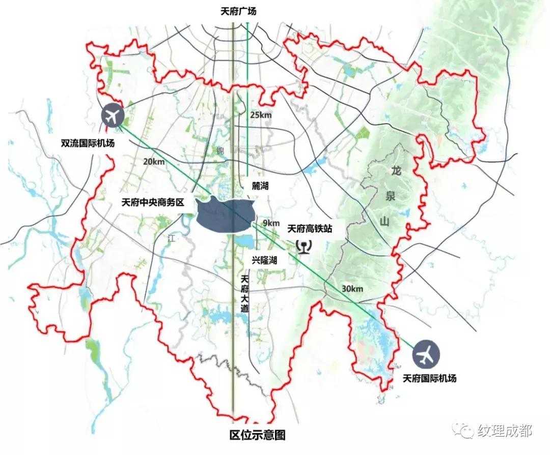 天府中央商务区、总部基地、天府中心、秦皇寺CBD|是什么关系?