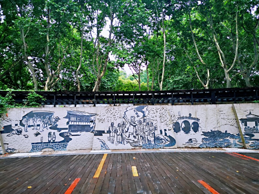 雨天的虹口公园,魔都虹口公园