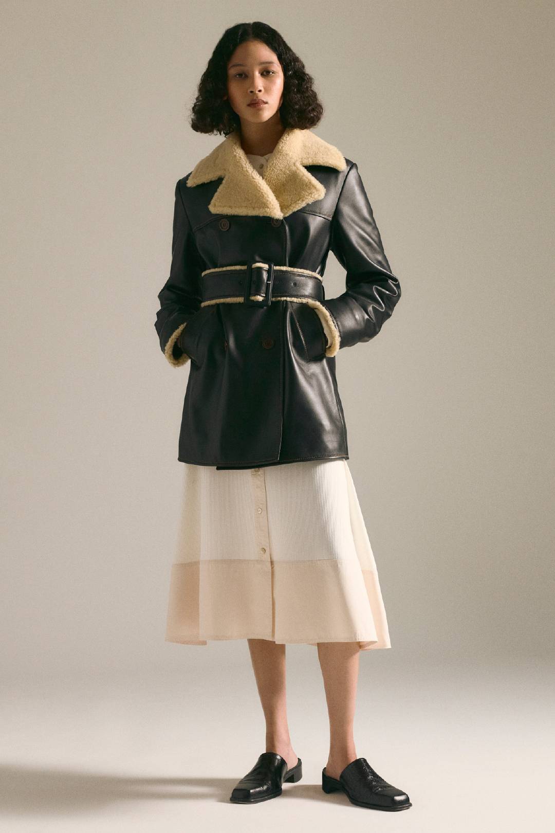 职业装黑白配,职业装搭配黑白条纹