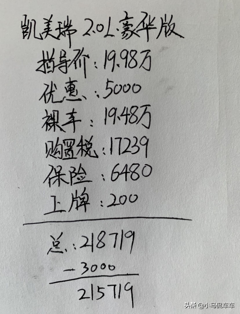 22岁喜提人生第一辆车雅阁,25岁喜提人生第一台车