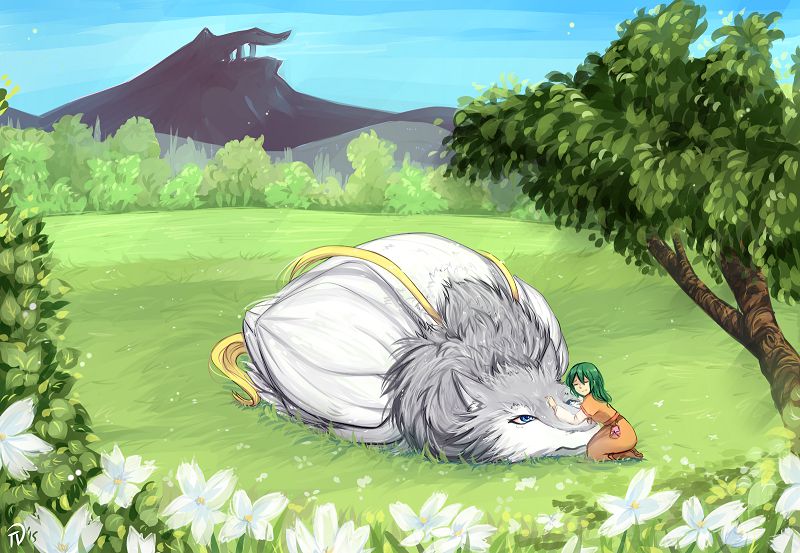 闲聊“兽之奏者”，操控王兽打斗蛇能灭国，弥天大坑，不填也罢？