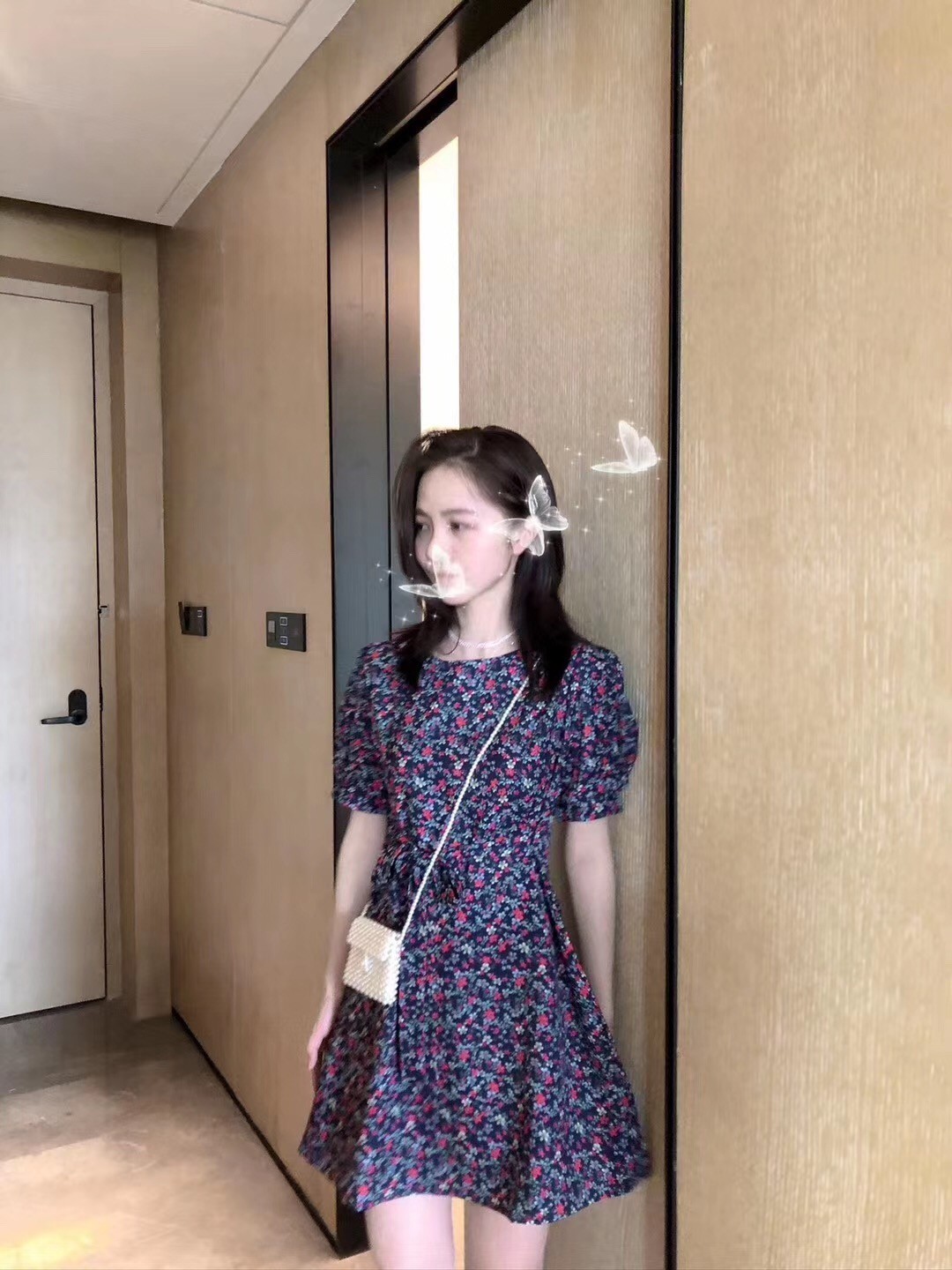 背带裤的小裙子,五一出游小裙子背带裙