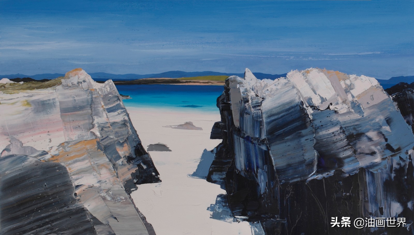 美国印象派画家沃利斯的风景油画,谢尔盖巴索夫风景油画