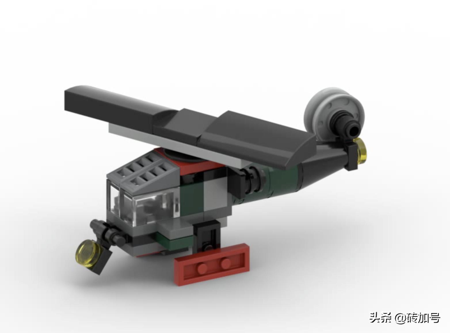 一套积木创意100种造型拼搭过程,百变造型拼搭积木