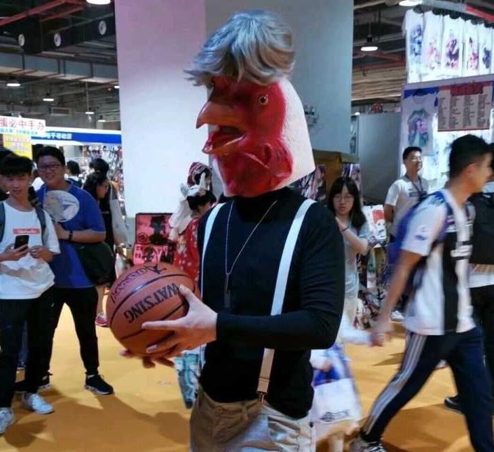 鸡你太美cos,真人模仿鸡你太美