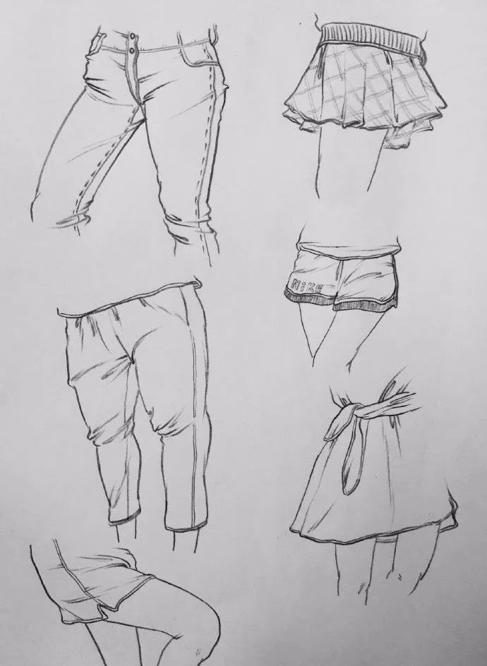 大块衣褶画法,衣褶不好看