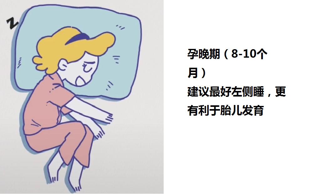 孕期怎么睡才算左侧睡,孕期左侧睡的正确姿势图