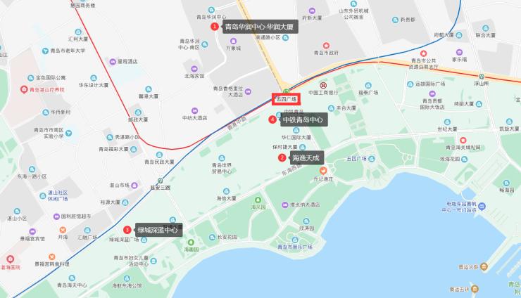 青岛地铁八号线支线楼盘,青岛地铁八号线南段走势图