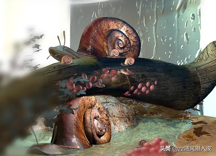 如何养在外捡的很小的蜗牛,如何养蜗牛蜗牛吃什么