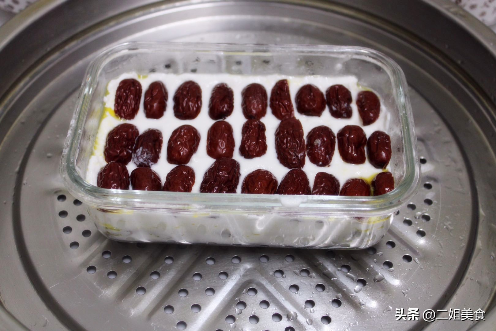 糯米粉做拉丝粉的正确方法,糯米怎么做拉丝凉糕