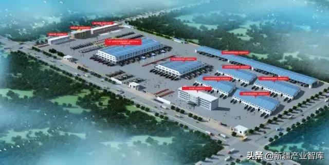 小型公路港规划,公路工程场站建设效果图