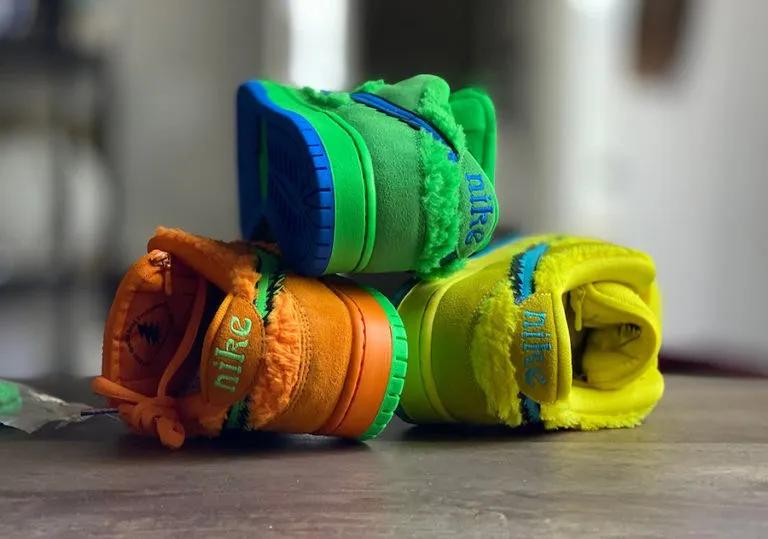 耐克dunk熊猫小孩,耐克离谱鞋