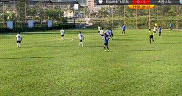 大连人2-0第39分钟林良铭射门,林良铭补时破门大连人