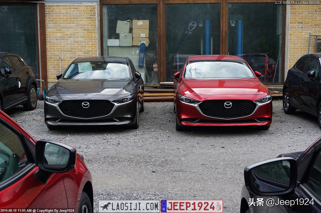欧洲4S店实拍系列之Mazda,1---马3，我眼里最帅的两厢车