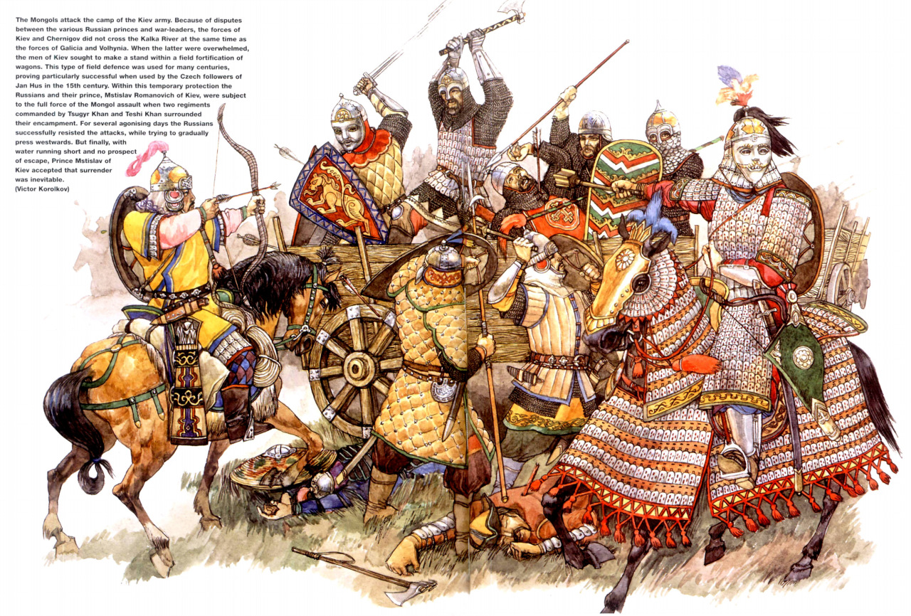 不流血的死法：蒙古军大败罗斯联军的迦勒迦河之战