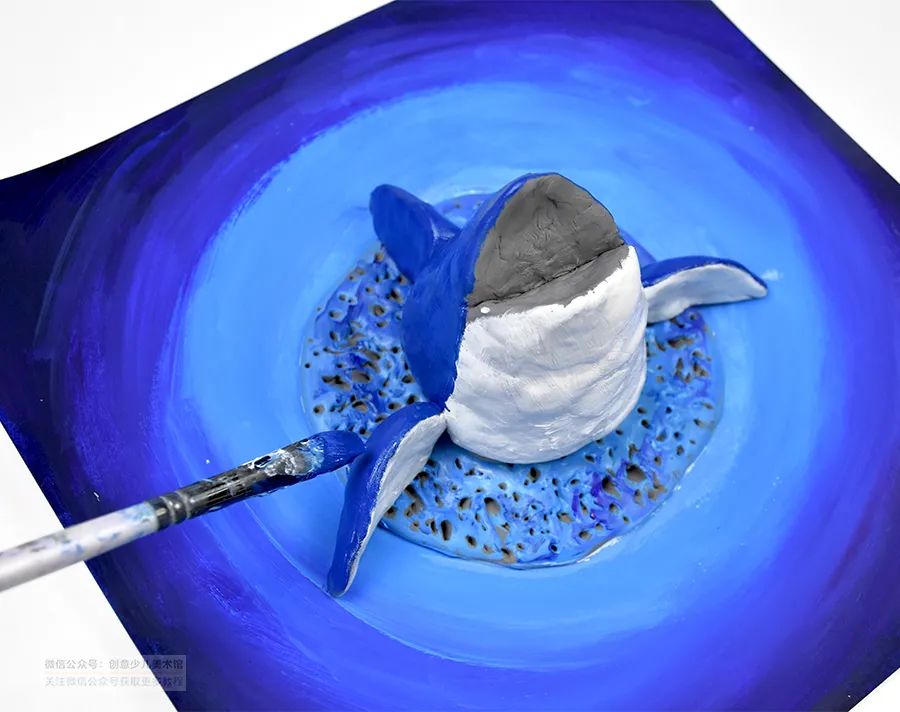 鲨鱼素描儿童画教程,儿童画教程海洋