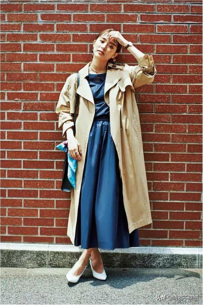 风衣包臀裙穿搭秋冬,风衣穿搭半身裙秋冬款