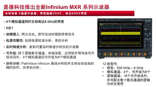 打破市场空白，是德科技首推内置故障猎人的示波器