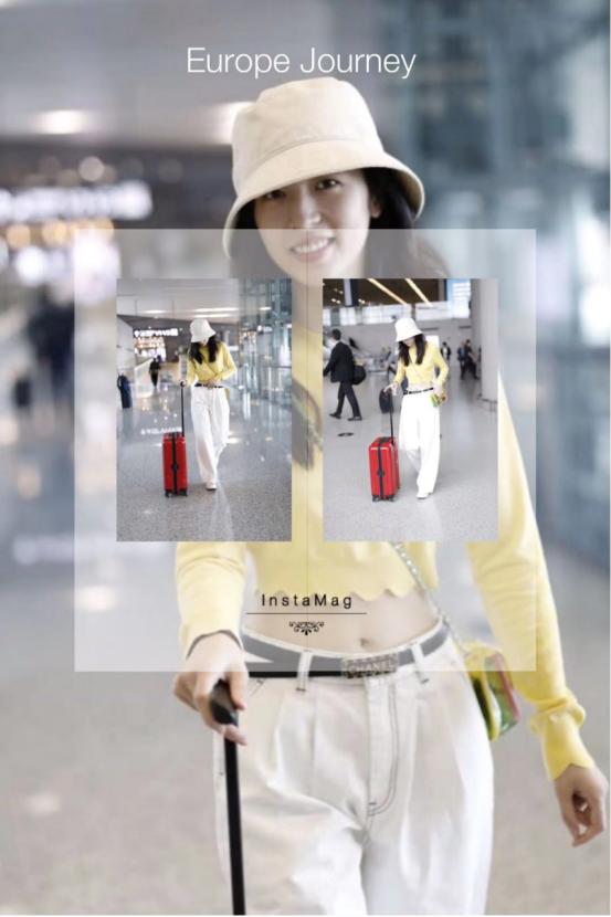 冬季穿一身白超时髦，和周雨彤学习白色服饰搭配，清纯又显白