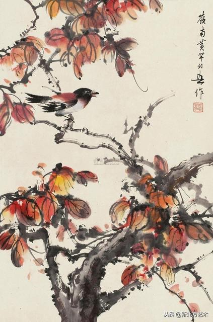 黄幻吾花鸟品种大全,岭南黄幻吾花鸟秋拍精品