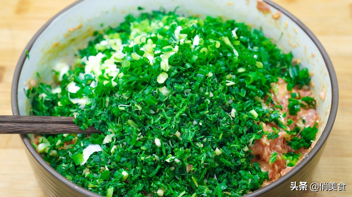 用万能饺子馅调制蔬菜肉馅,调万能饺子馅口诀