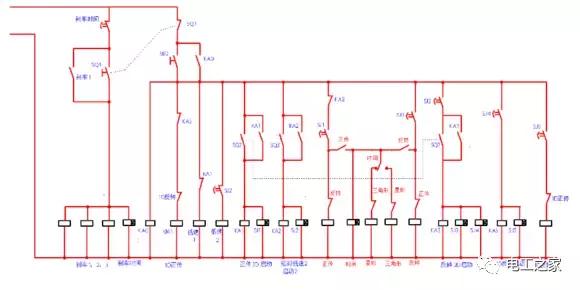 接触器点动正反转控制电路图,交流接触器控制不间断电路