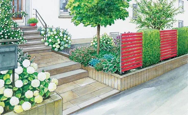 好看的小花园设计图片,好看的小花园图