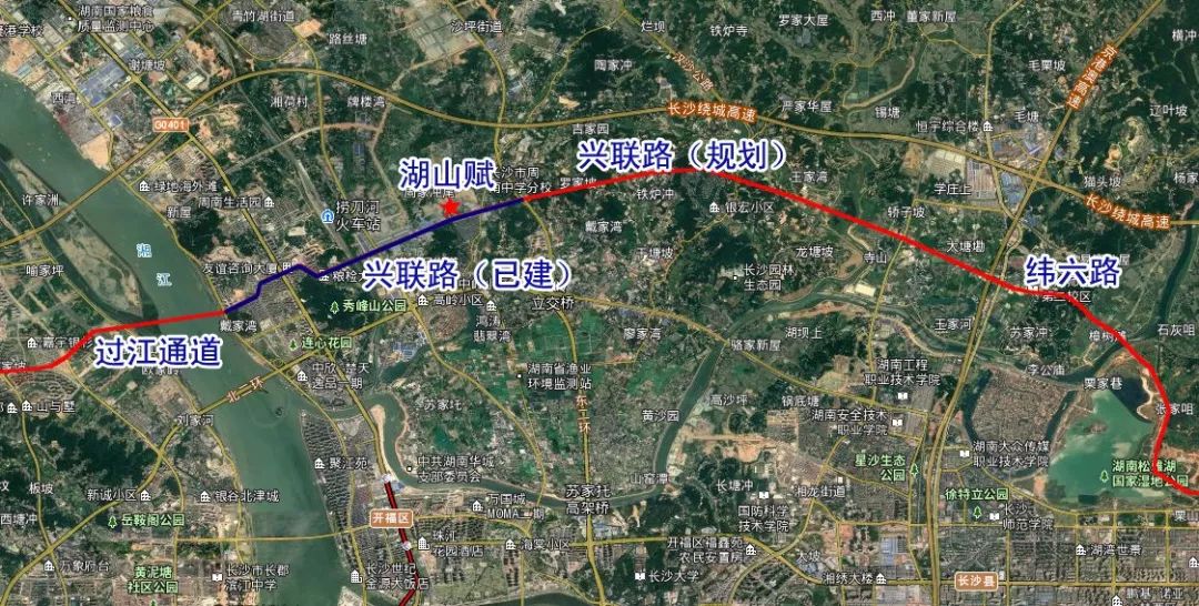 越西3环，城北第1路飚上历史舞台！望城、开福、星沙让北城hi起