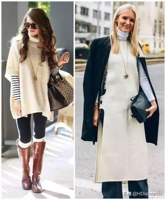 适合女生戴的毛衣链,毛衣链高级感叠戴