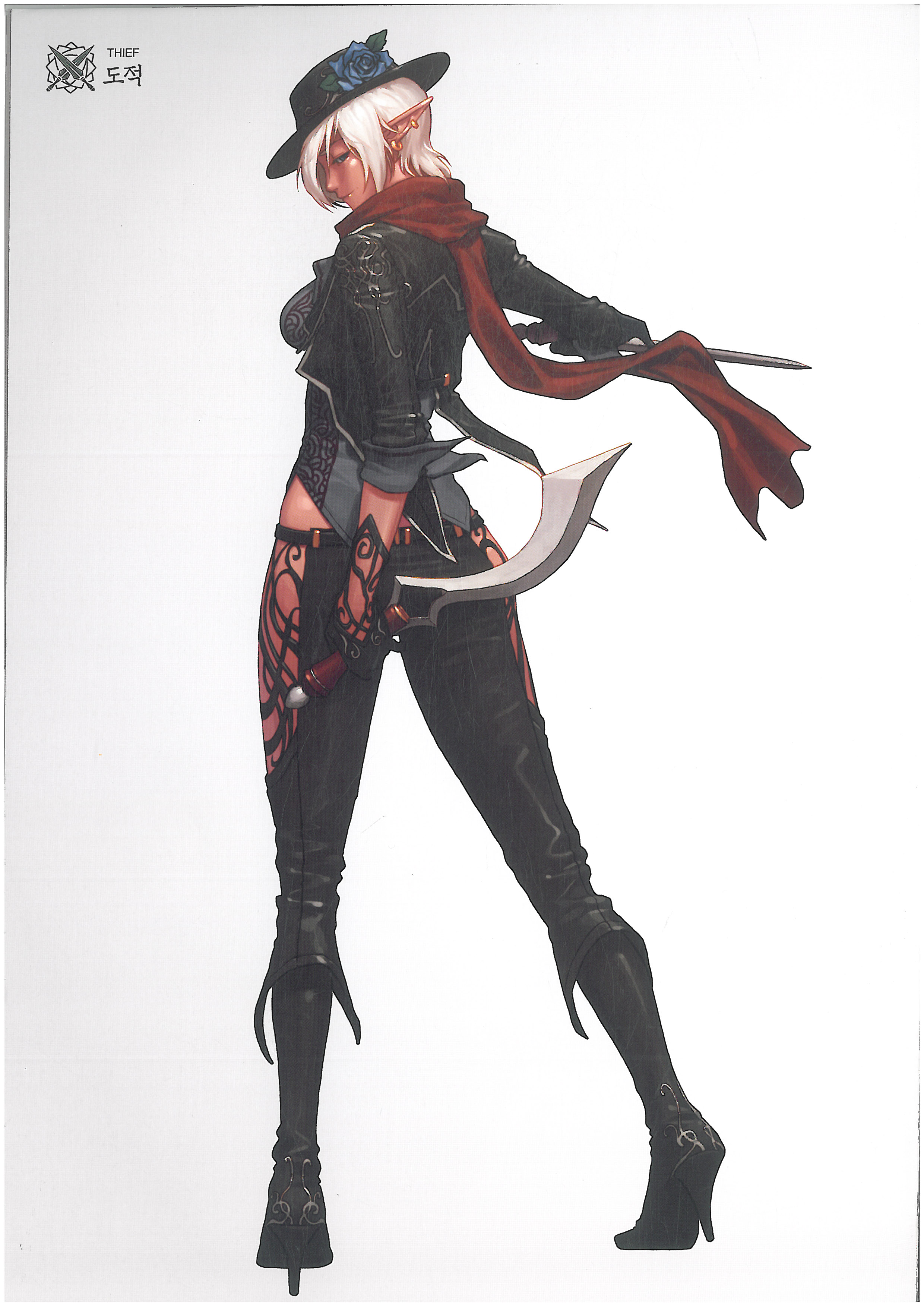 dnf超清人物图,dnf各职业原画混剪