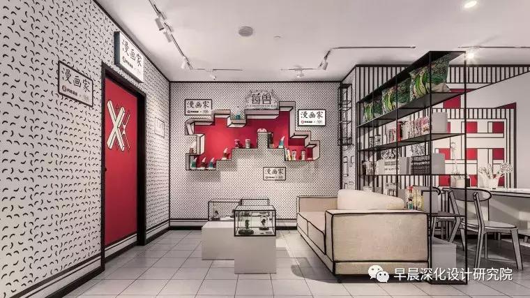 品牌门面店装修工程设计,大型商铺装修设计展示