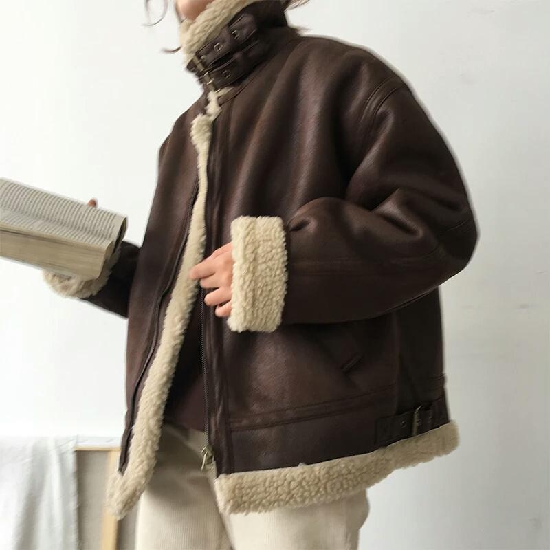 韩系棉服小众高级感成熟,韩系冬季棉服高级感