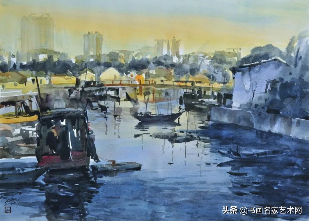 中国张虹,中国艺术水彩画