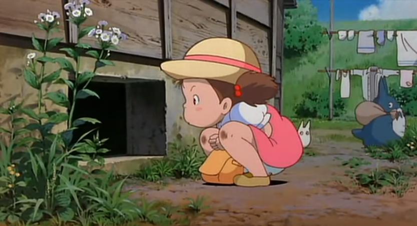 龙猫每一个画面都很纯真美好,龙猫用一颗纯真的心发现美好