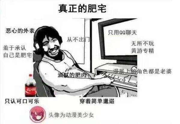 动漫虾扯蛋:那群总爱用萌妹当头像的人,读作宅男,写作孤独