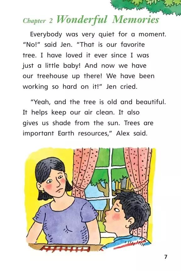 绘本《我们的树》图片,绘本美丽的树