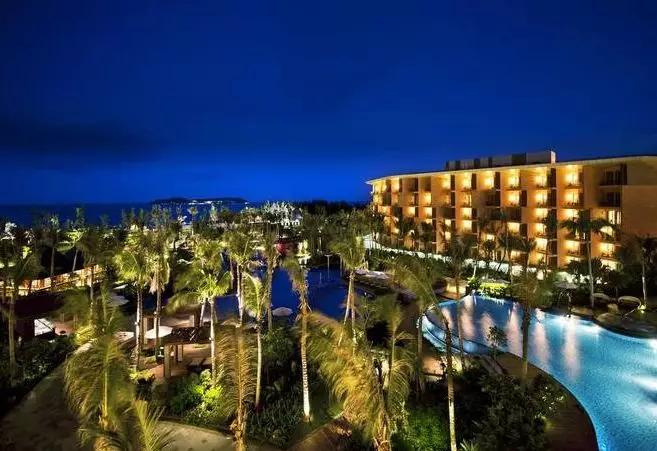 晚上的海棠湾,海棠湾真的很美