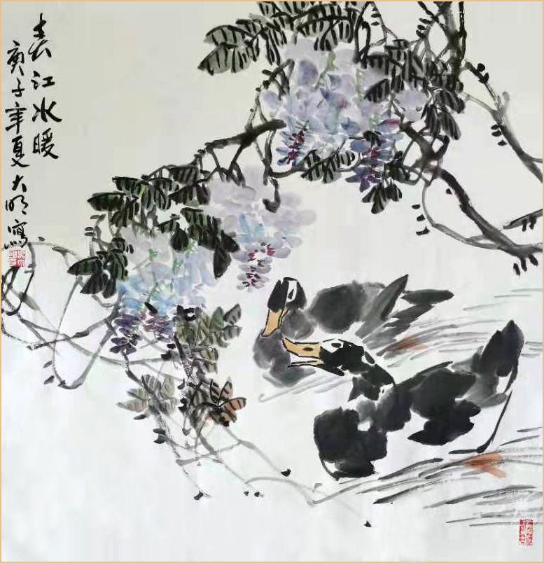 写意花鸟画梅花集锦,写意花鸟国画梅花