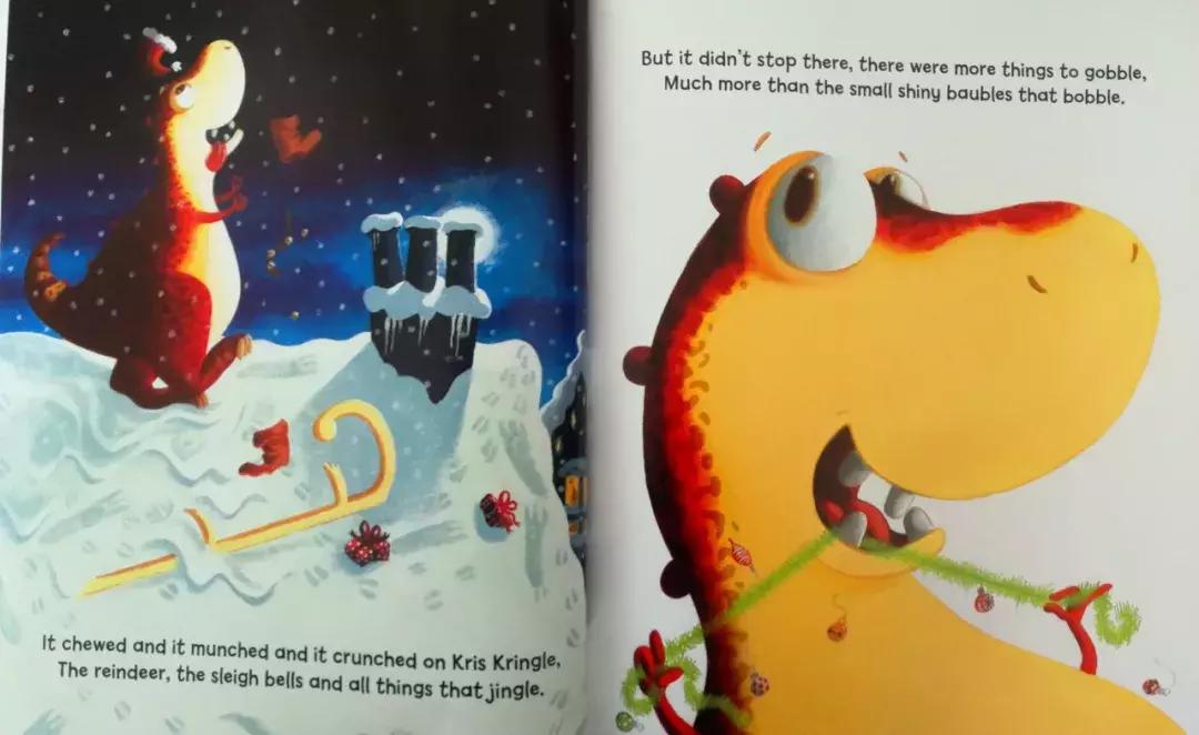 有声英文绘本｜便便恐龙之TheDinosaurthatPoopedChristmas