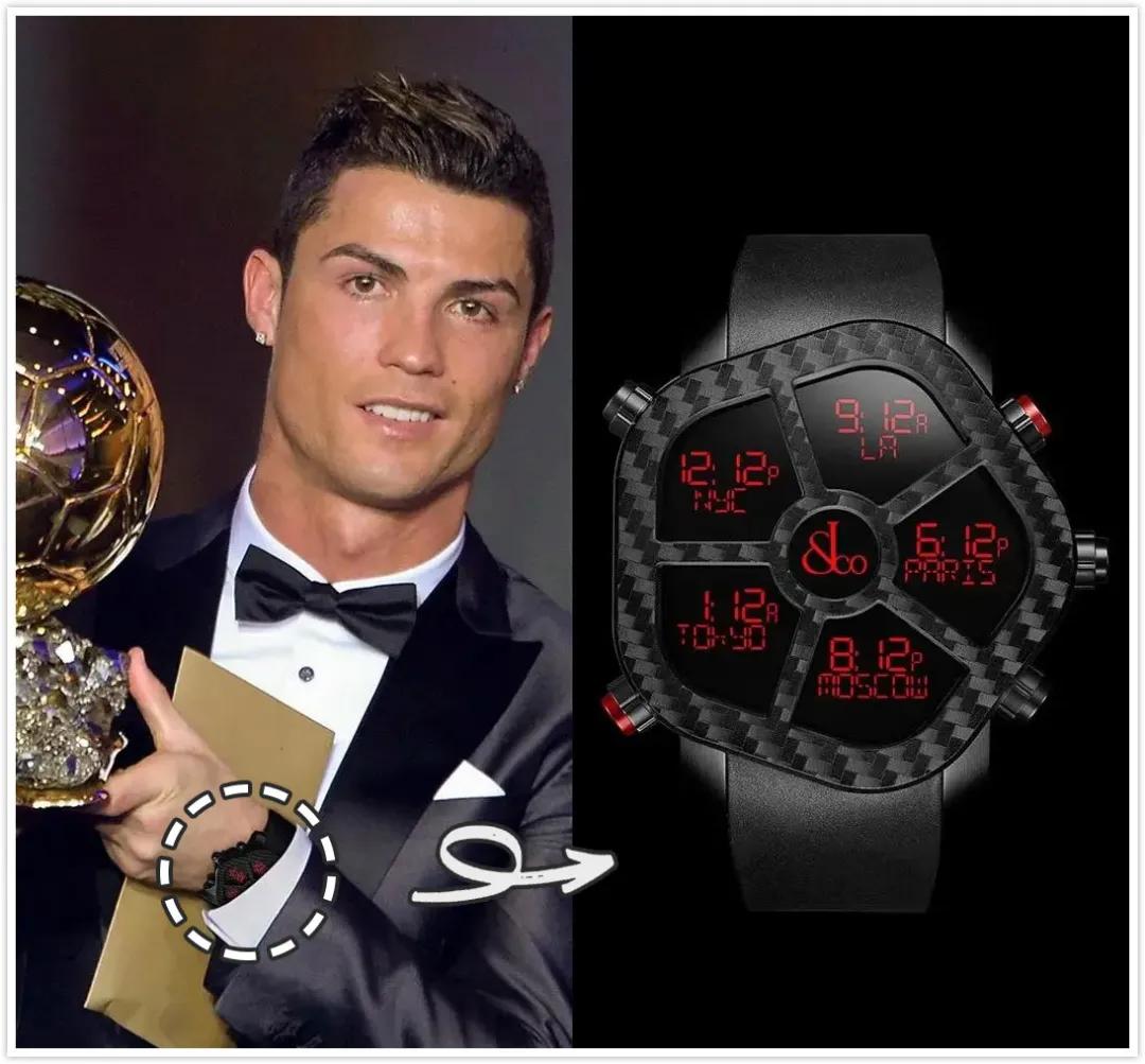 钻石表c罗,c罗定制的表