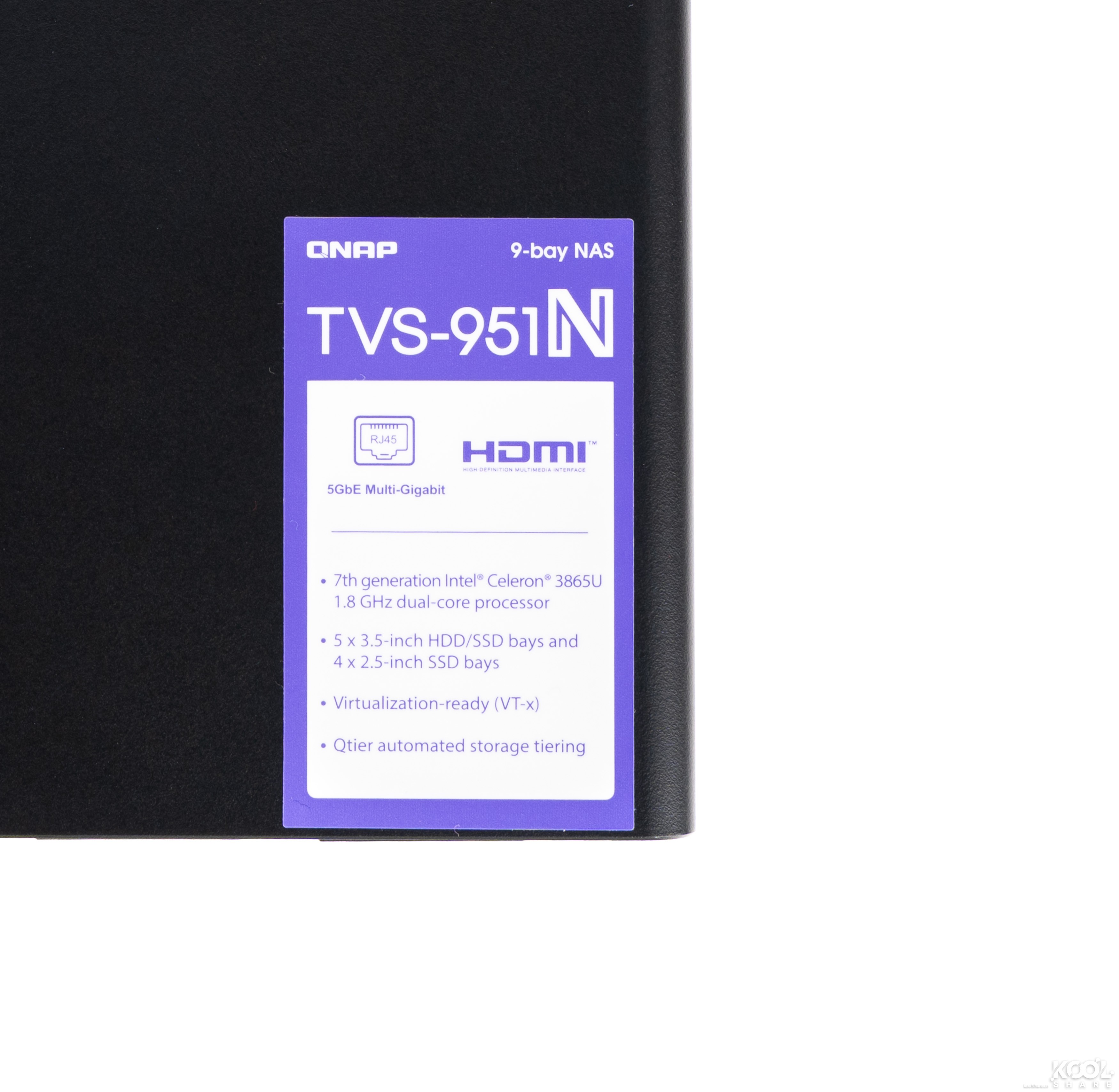 经济型9盘位NAS,QNAPTVS-951N开箱拆解评测