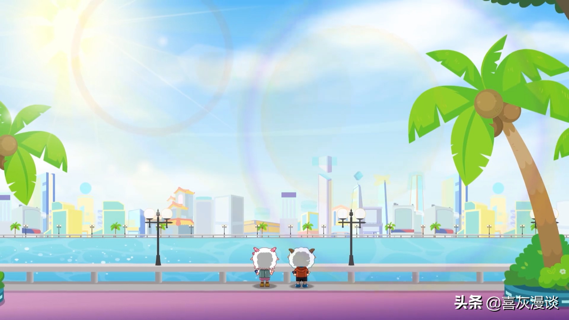 决战次时代喜羊羊长大了,05年代和15年代的喜羊羊