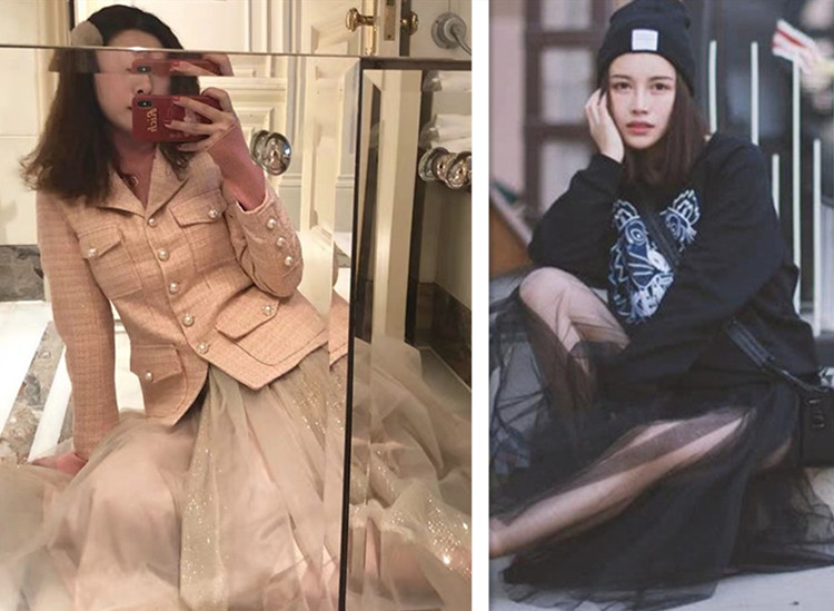 一条纱裙瞬间变成女神,仙女纱裙搭配